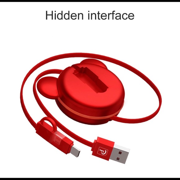 OATSBASF 2in1 Retractable USB Cable - Picture 5 of 5